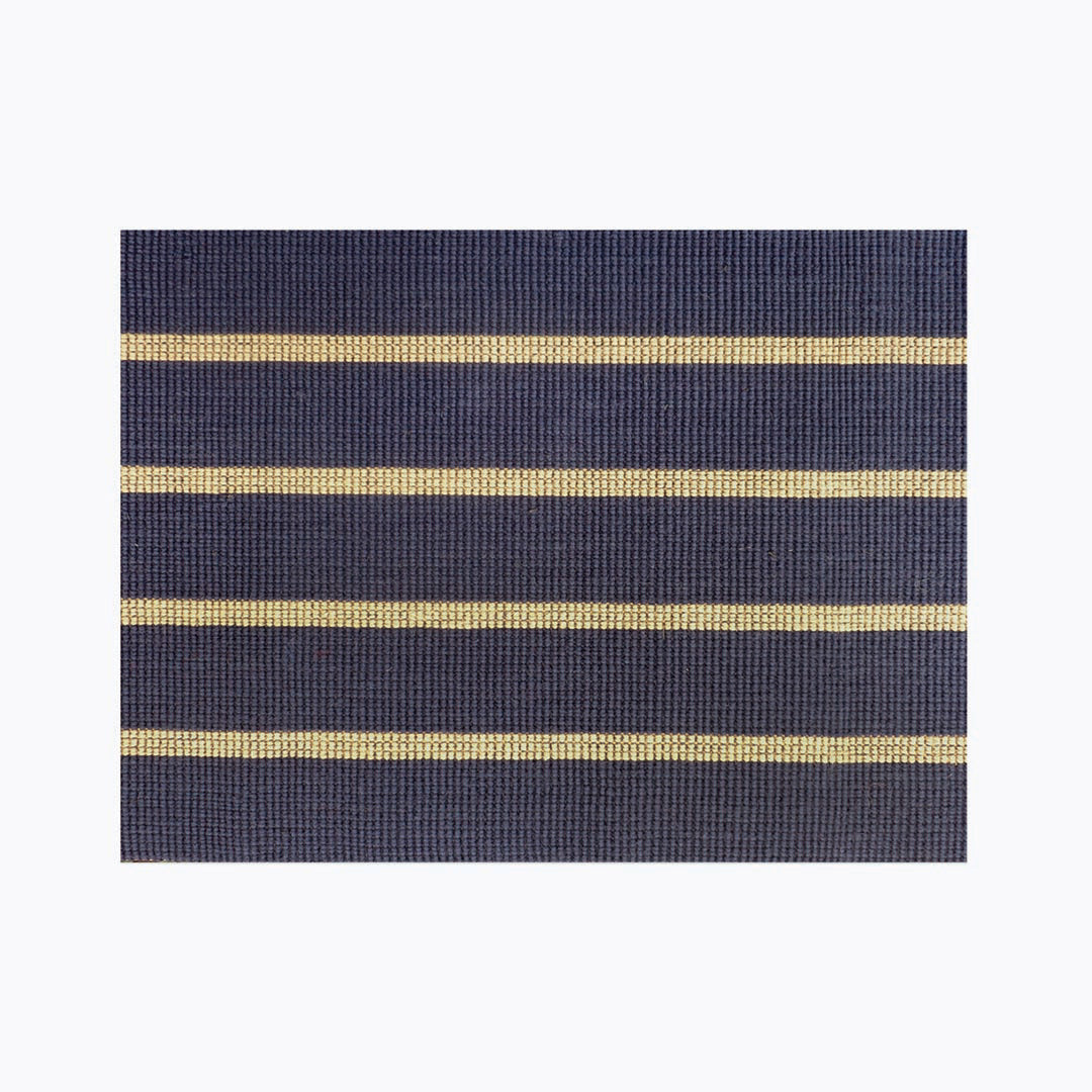 Navy & Taupe Stripe