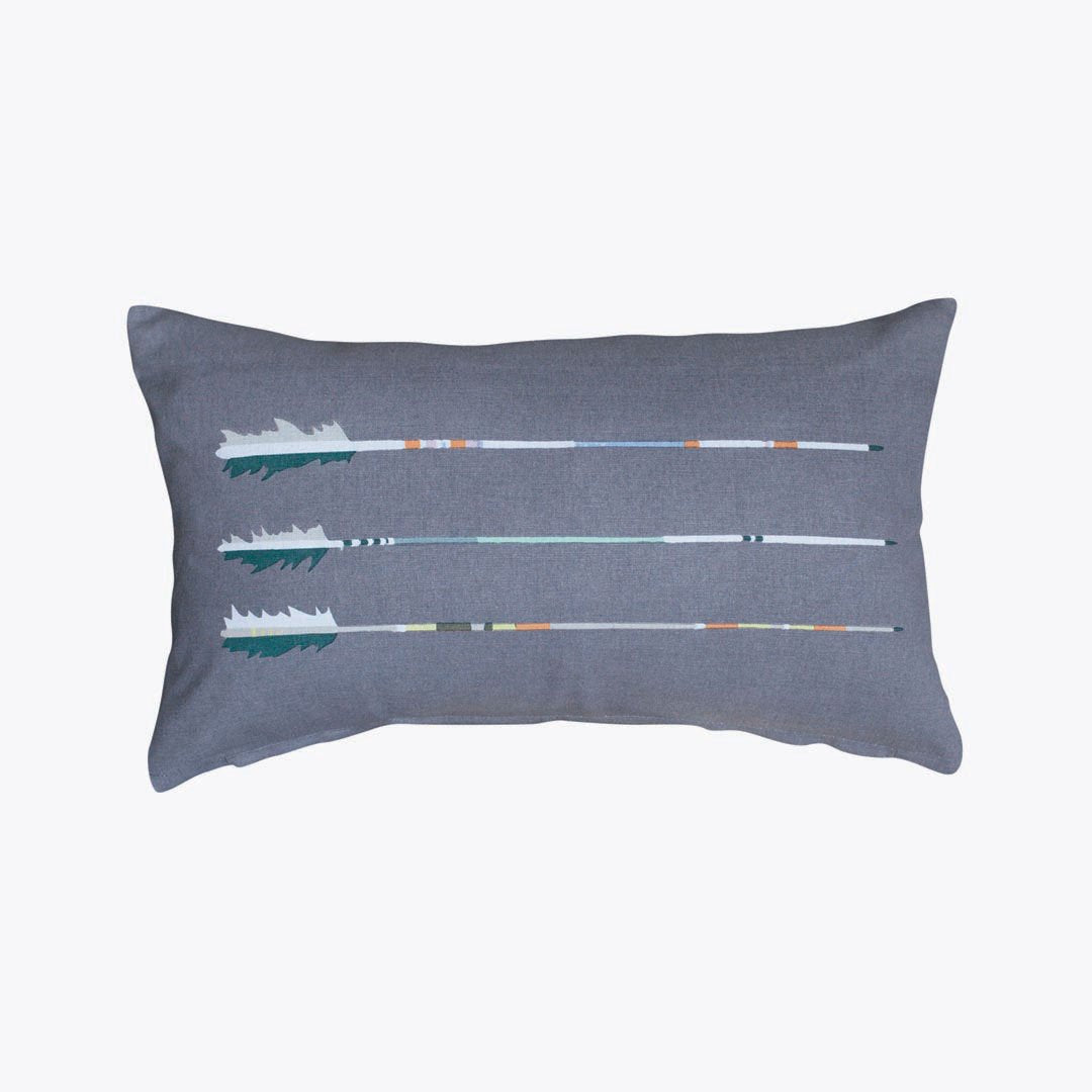 Arrows Cushion Grey