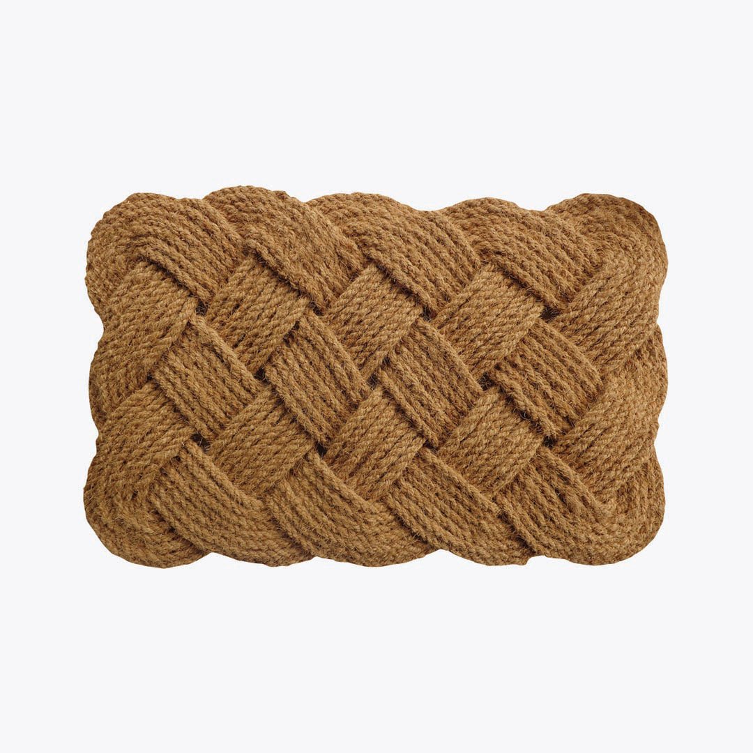 Coir Knot Natural Doormat Designs